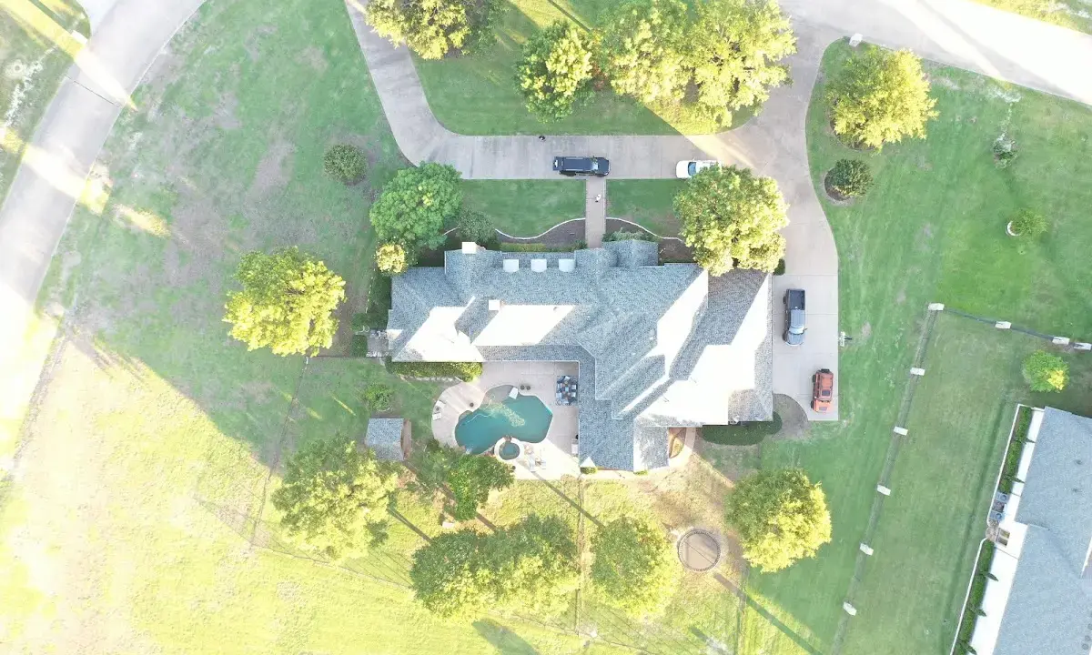 New shingle roof installation on a home in Holtville